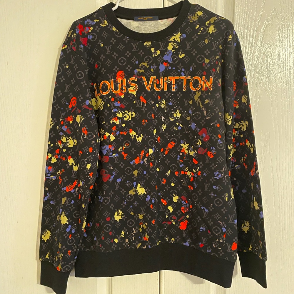 NEW NEVER WORN Men’s Louis Vuitton Sweatshirt Size XL